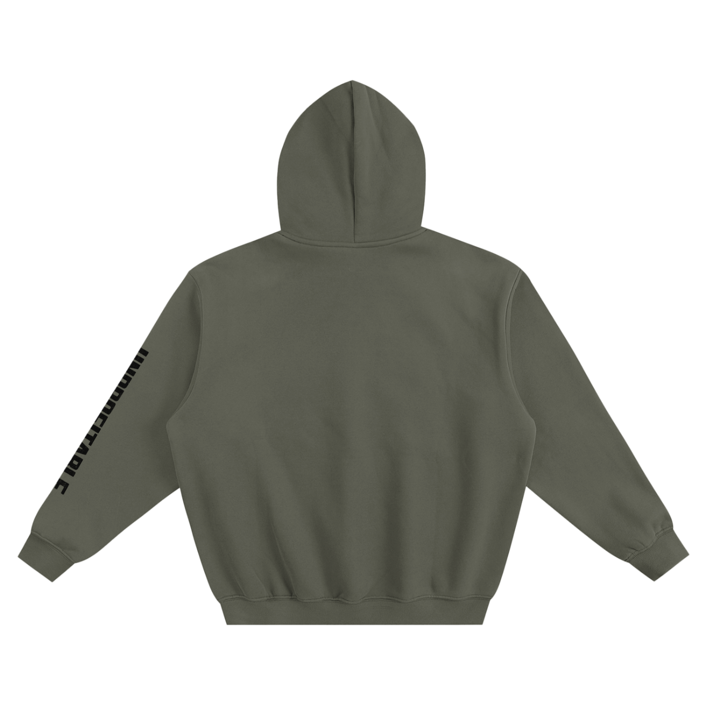 Fleeced Boxy Hoodie