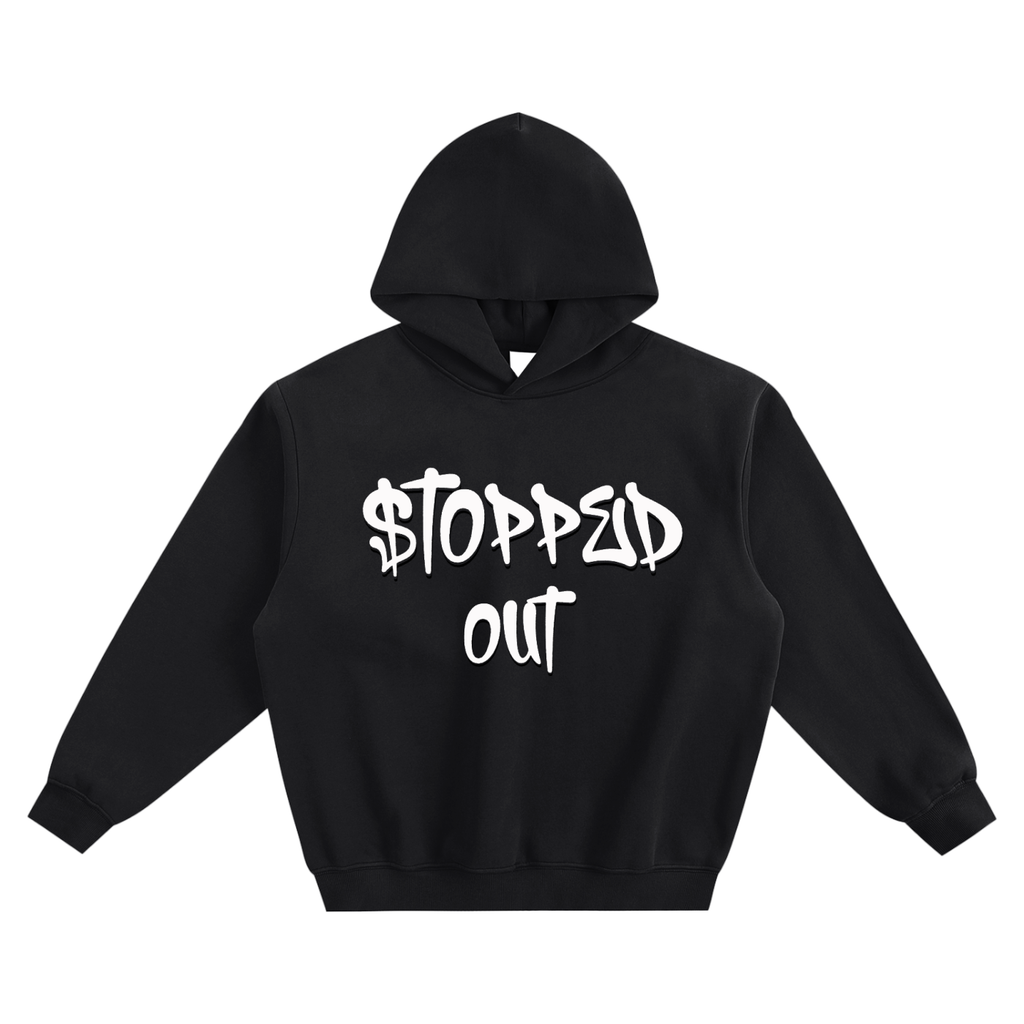 Stopped Out Fleeced Boxy Hoodie