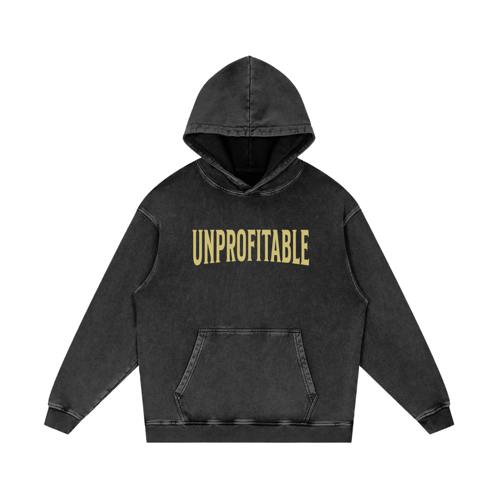 Unprofitable Snow Washed Hoodie
