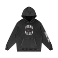 Snow Washed Loose Cotton Hoodie