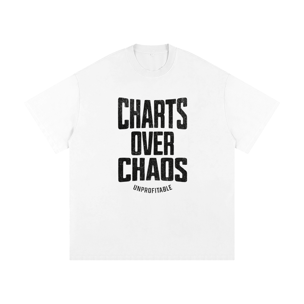Charts Over Chaos Heavyweight Loose Fit T-Shirt