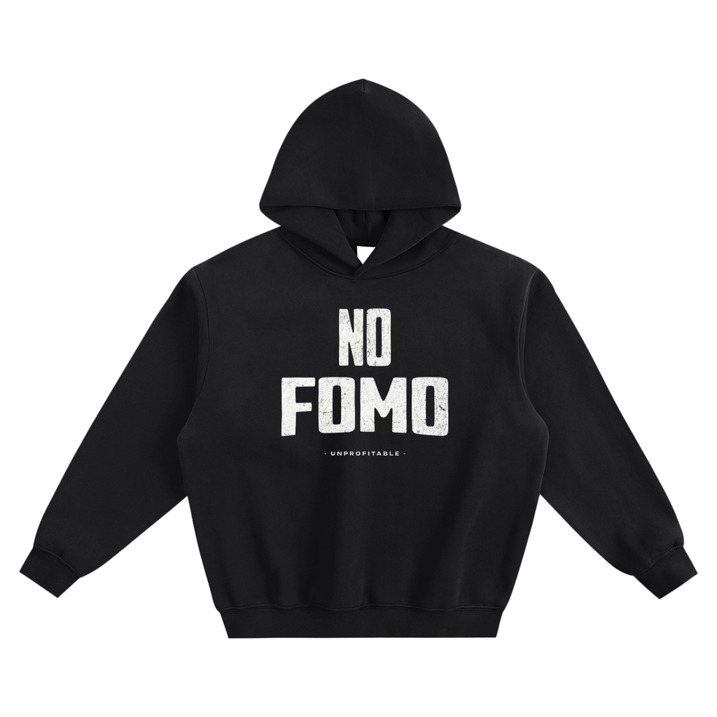 No FOMO Fleeced Boxy Hoodie