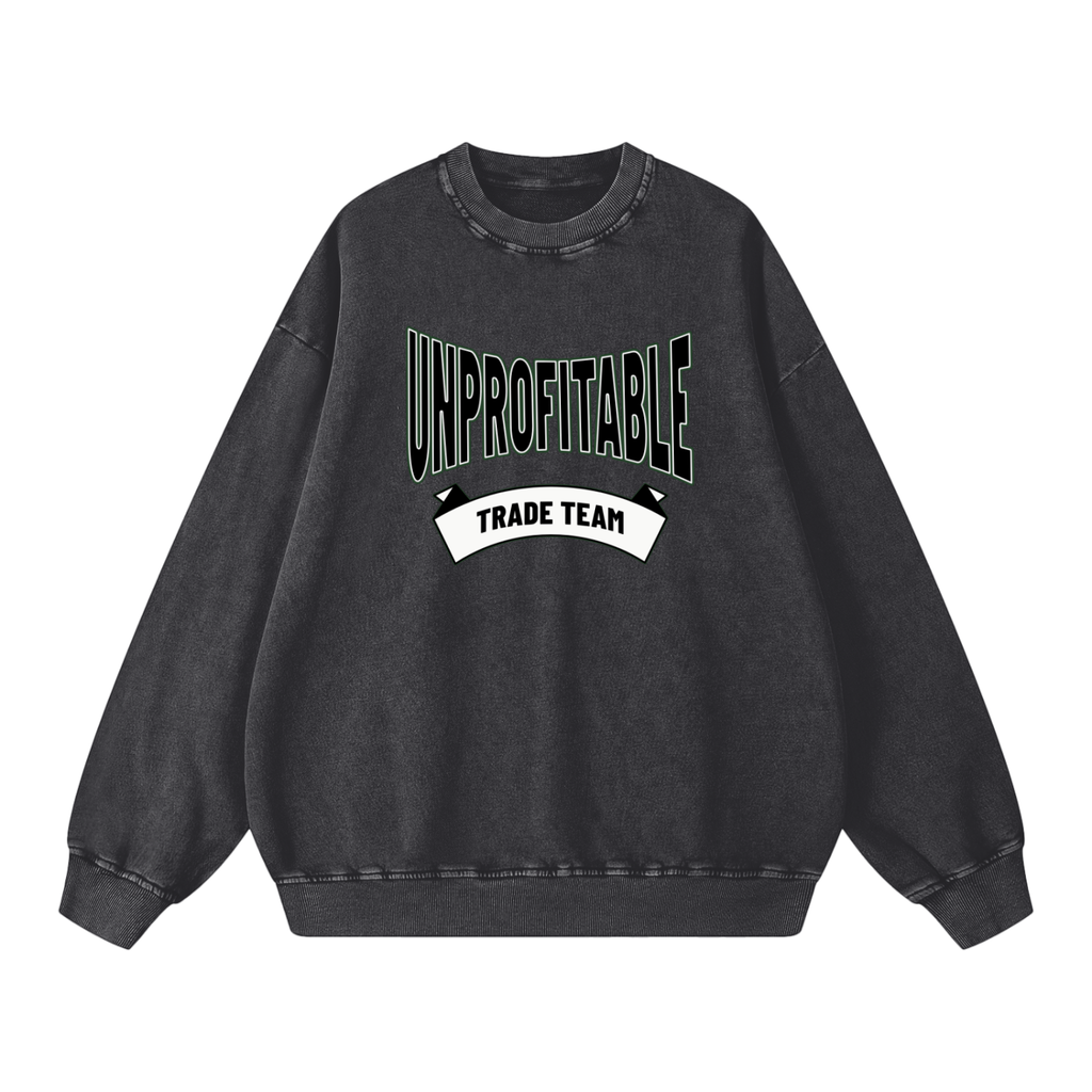 Snow Washed Oversized Sweatshirt