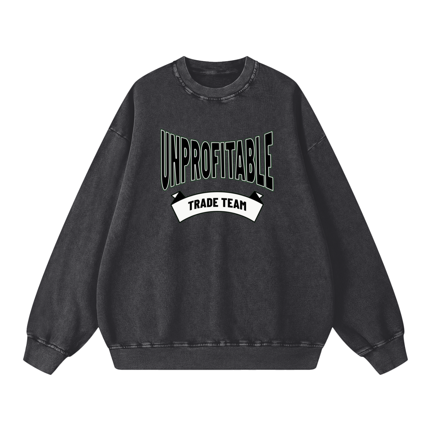 Snow Washed Oversized Sweatshirt