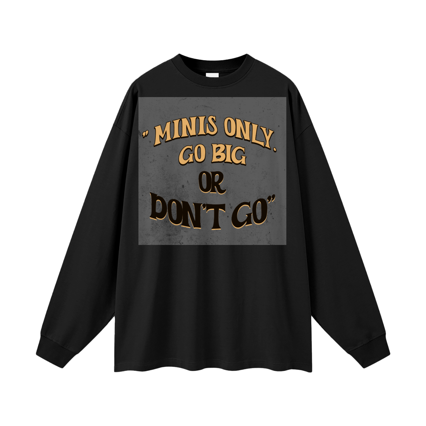 Oversized Unisex Long Sleeve T-Shirt