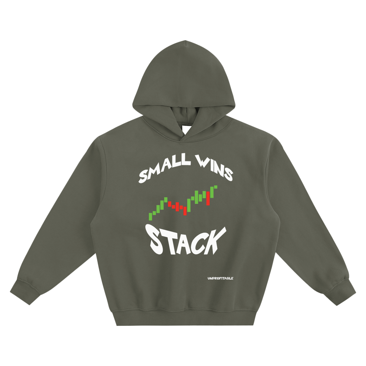 Small Wins Stack Box Hoodie