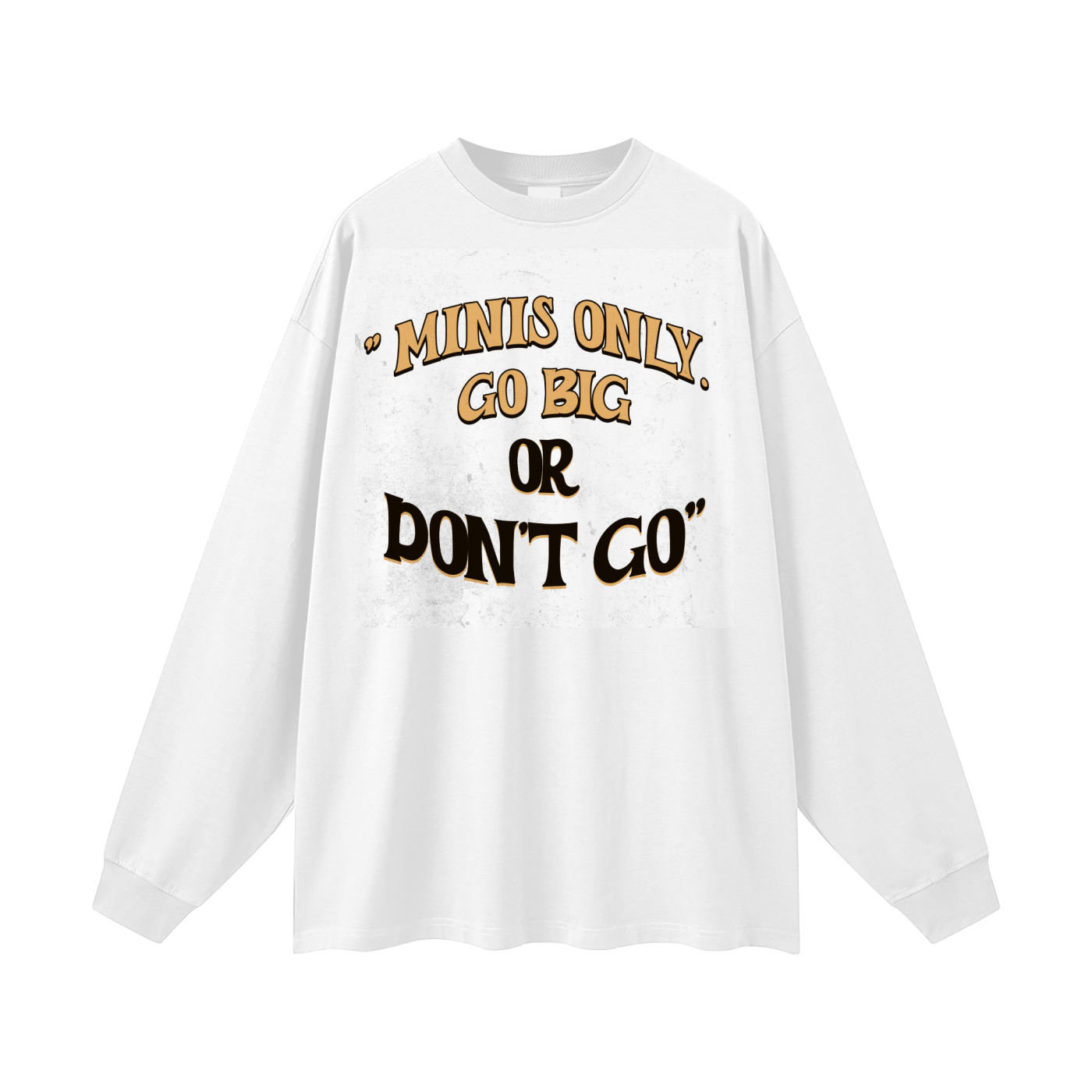 Oversized Unisex Long Sleeve T-Shirt